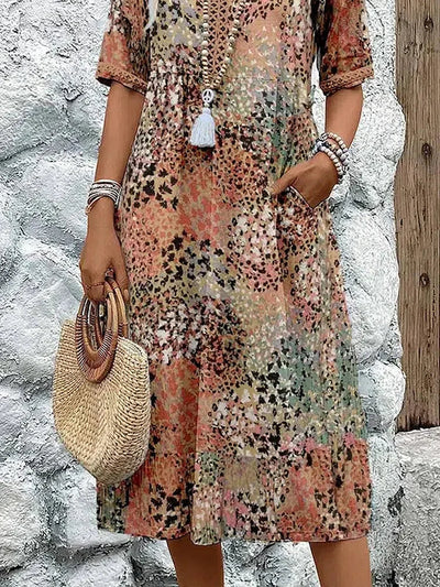 Kirra- Dazzling Mi-Long Dress