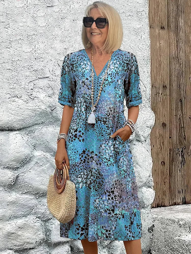 Kirra- Dazzling Mi-Long Dress