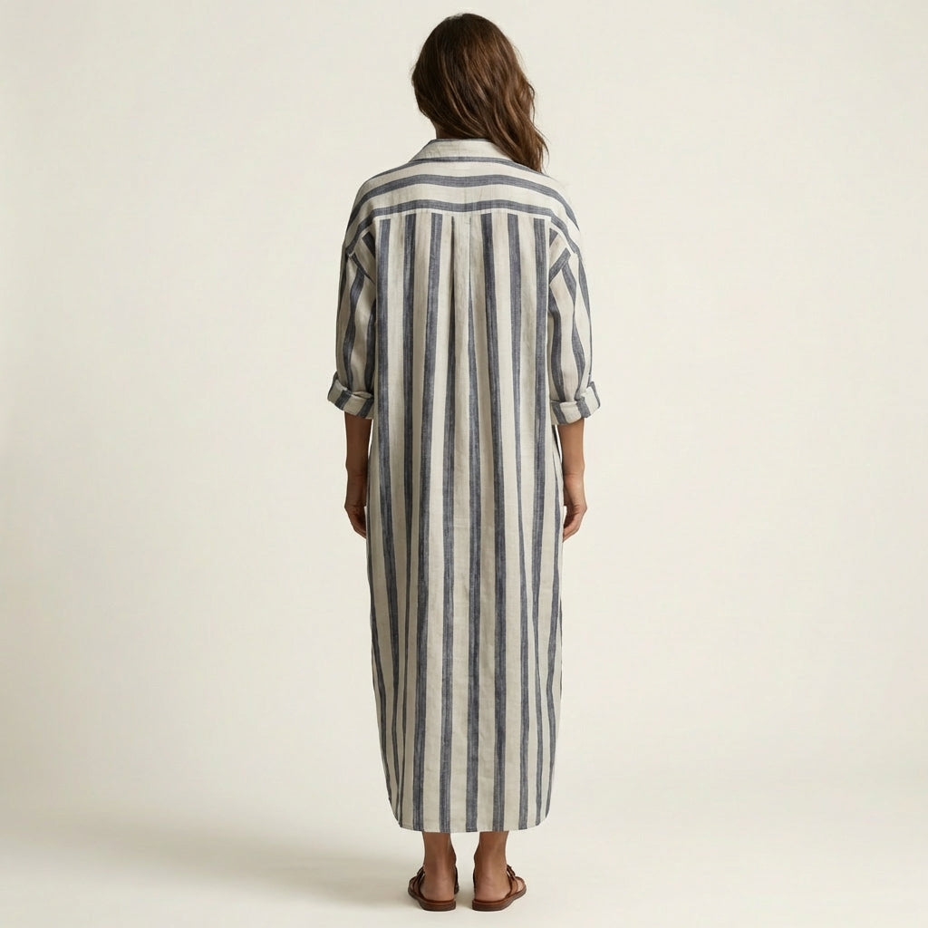 Women’s Striped Maxi Dress